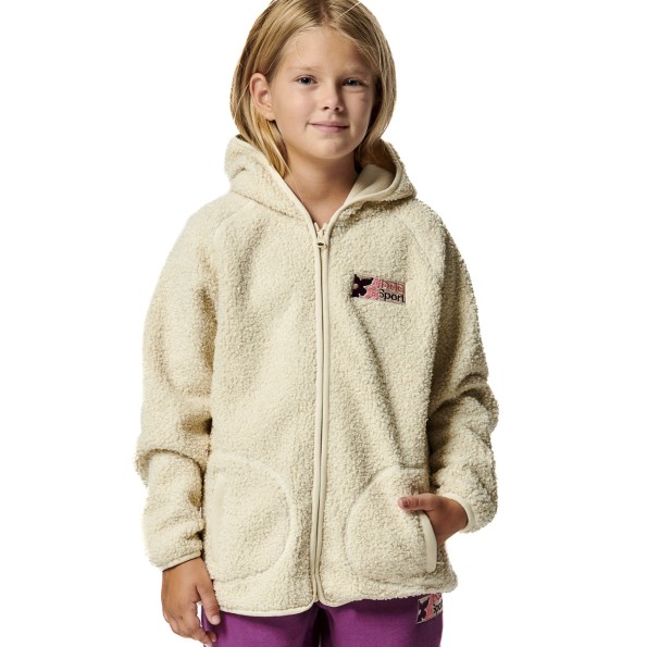 Παιδική ζακέτα sherpa BODY ACTION 072404-01 εκρού