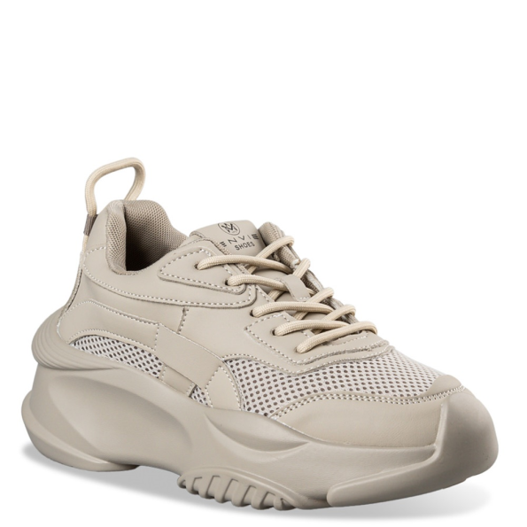 Γυναικεία sneakers ENVIE E34-20400 μπεζ Γυναικεία