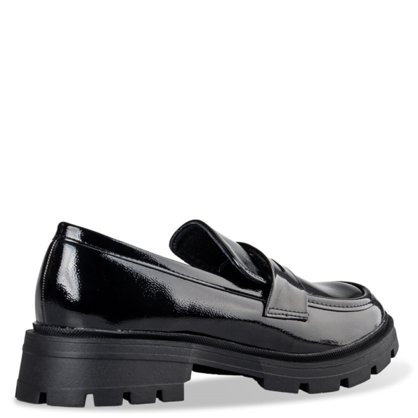 Γυναικεία μοκασίνια loafers MISS V31-20285 μαύρα Γυναικεία