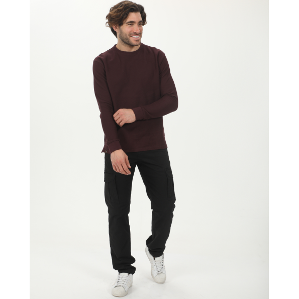 Ανδρική μπλούζα VAN HIPSTER 72155 μπορντό