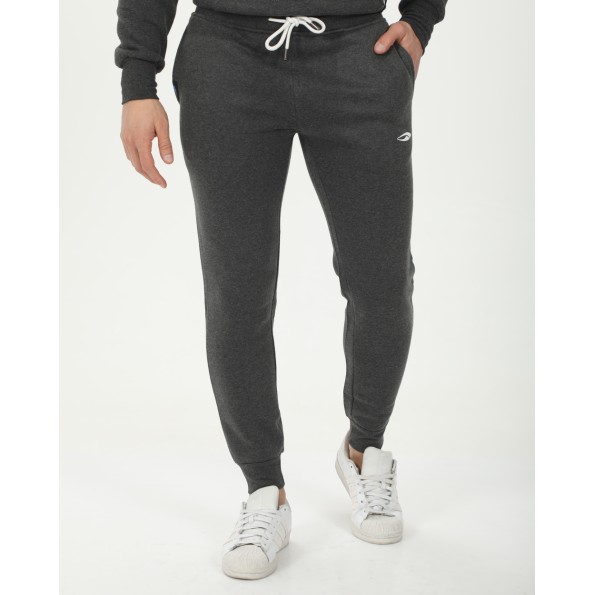 Ανδρικό παντελόνι φόρμας jogger BLUE HUNTER 111120105 ανθρακί