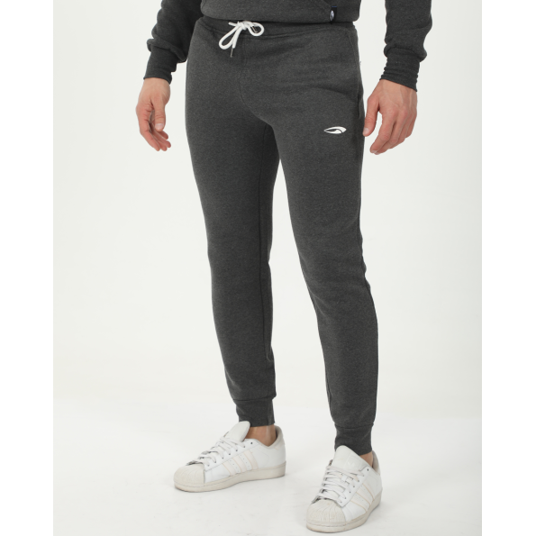 Ανδρικό παντελόνι φόρμας jogger BLUE HUNTER 111120105 ανθρακί