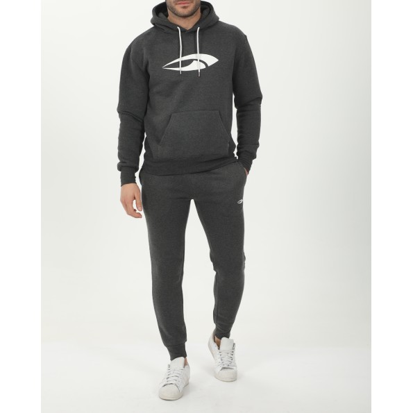 Ανδρικό παντελόνι φόρμας jogger BLUE HUNTER 111120105 ανθρακί