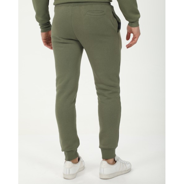 Ανδρικό παντελόνι φόρμας jogger BLUE HUNTER 111120107 χακί