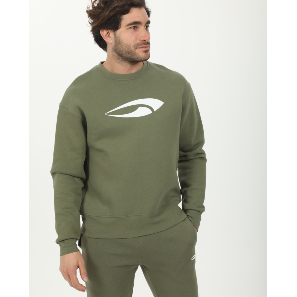 Unisex φούτερ μπλούζα BLUE HUNTER 113110107 χακί