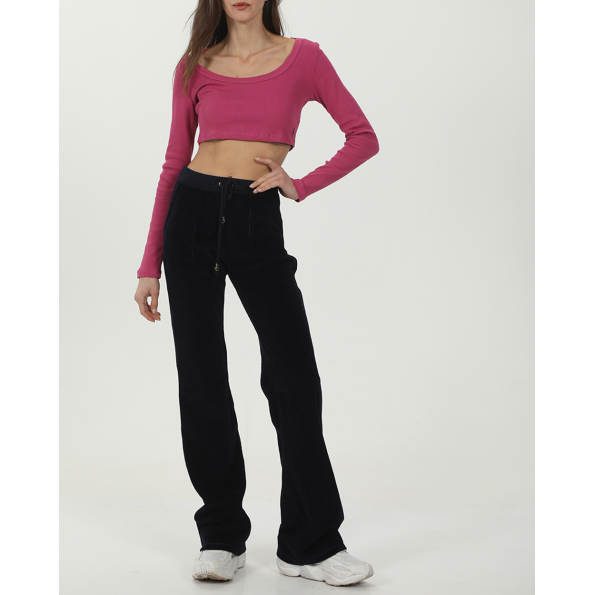 Γυναικείο cropped top SUGARFREE 23832081 μοβ