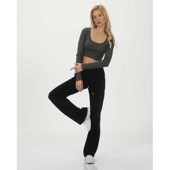 Γυναικείο cropped top SUGARFREE 23832081 χακί