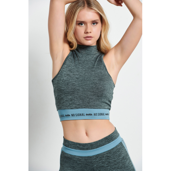 Γυναικείο αθλητικό μπουστάκι BODYTALK 1222-903324 πράσινο Γυναικεία