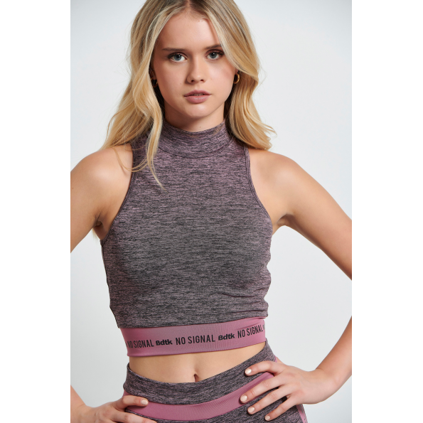 Γυναικείο αθλητικό μπουστάκι BODYTALK 1222-903324 μοβ