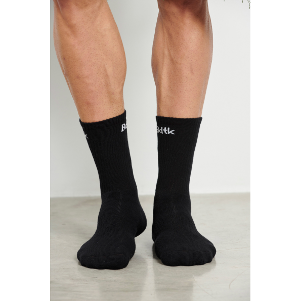 Σετ από 2 ζευγάρια unisex κάλτσες BODYTALK TENNIS 1231-978633 λευκές