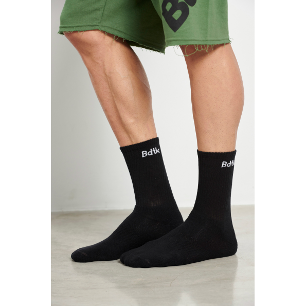 Σετ από 2 ζευγάρια unisex κάλτσες BODYTALK TENNIS 1231-978633 λευκές Ανδρικά