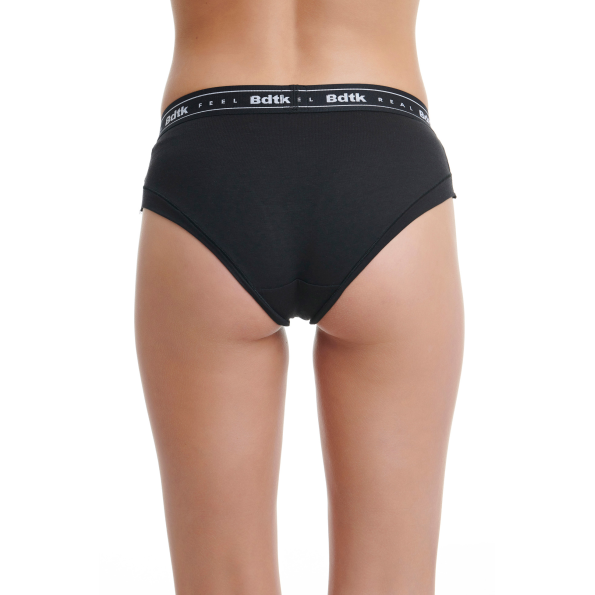 Γυναικείο εσώρουχο slip BODYTALK 1211-903354 μαύρο Γυναικεία