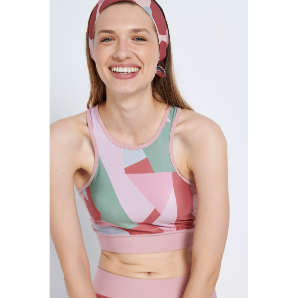 Γυναικείο αθλητικό μπουστάκι BODYTALK 1212-903524 ροζ