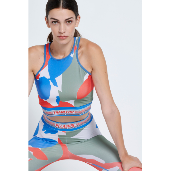 Γυναικείο αθλητικό μπουστάκι BODYTALK 1212-908224 πολύχρωμο