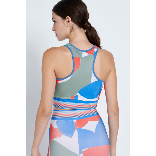 Γυναικείο αθλητικό μπουστάκι BODYTALK 1212-908224 πολύχρωμο