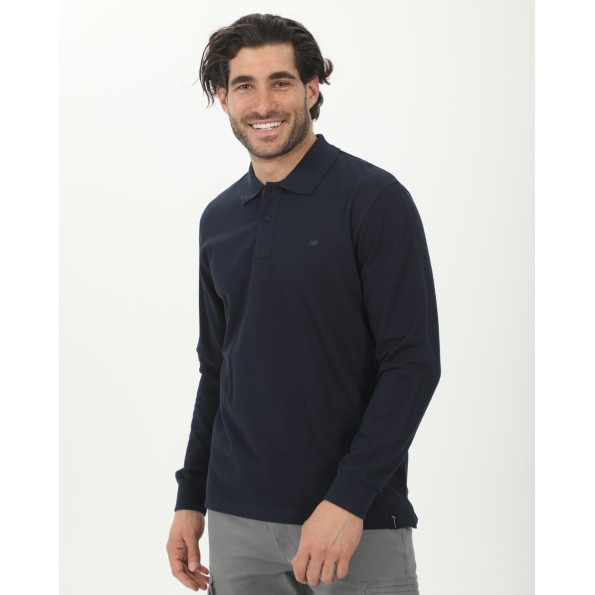 Ανδρική polo μπλούζα VAN HIPSTER 72242 ναυτικό μπλε