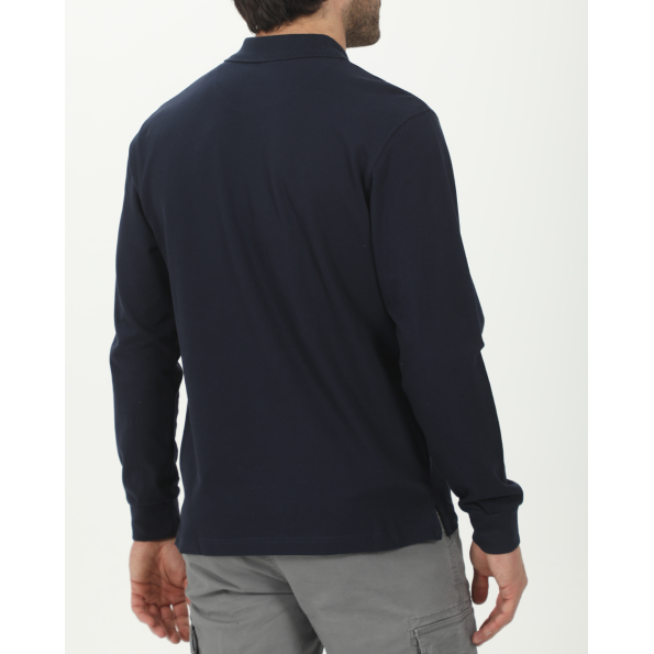 Ανδρική polo μπλούζα VAN HIPSTER 72242 ναυτικό μπλε