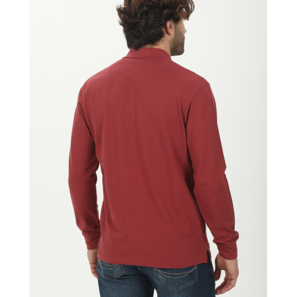 Ανδρική polo μπλούζα VAN HIPSTER 72242 κόκκινη