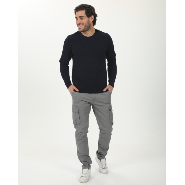 Ανδρικό cargo παντελόνι VAN HIPSTER 72244 γκρι