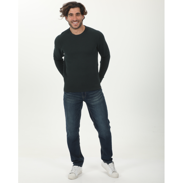 Ανδρική πλεκτή μπλούζα VAN HIPSTER 72281 πράσινη