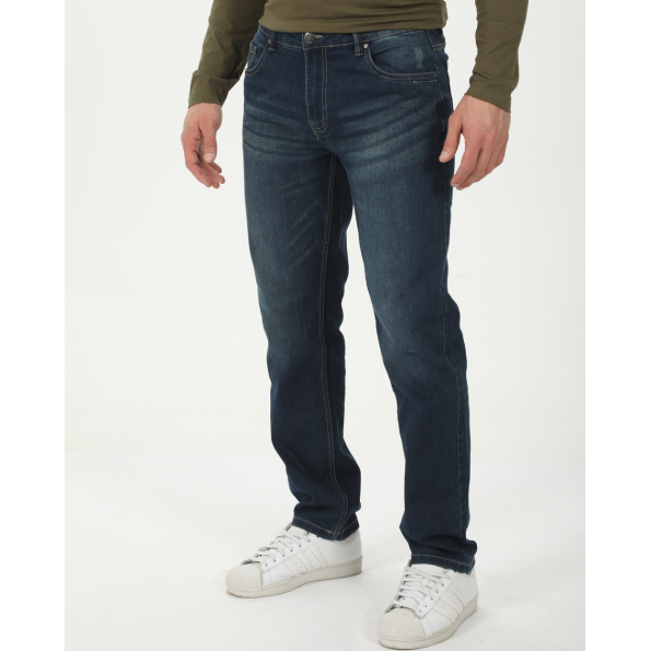 Ανδρικό jean παντελόνι VAN HIPSTER 72288 μπλε