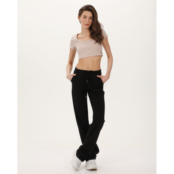 Γυναικείο cropped top SUGARFREE 23812101 μπεζ