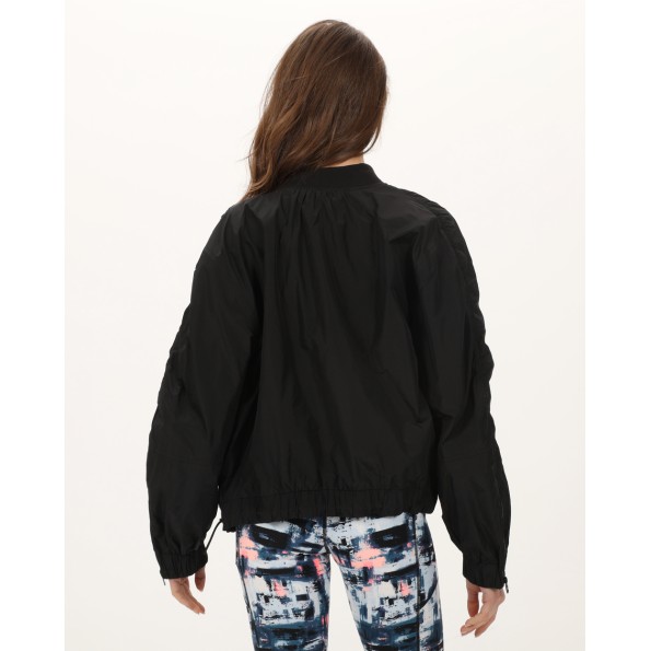 Γυναικείο bomber μπουφάν DKNY P4AC7W19  μαύρο 