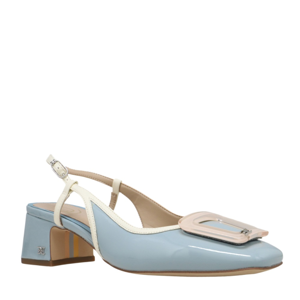 Γυναικείες slingback γόβες SAM EDELMAN I9553S1900 γαλάζιες