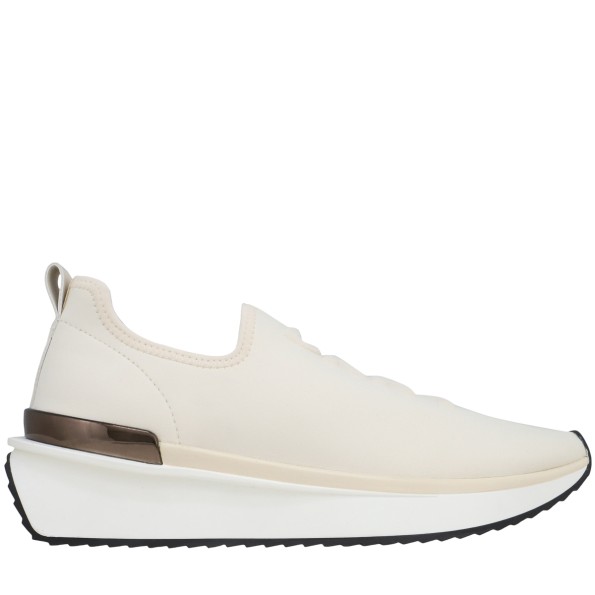 Γυναικεία slip on sneakers DKNY K1426102 ALONA εκρού