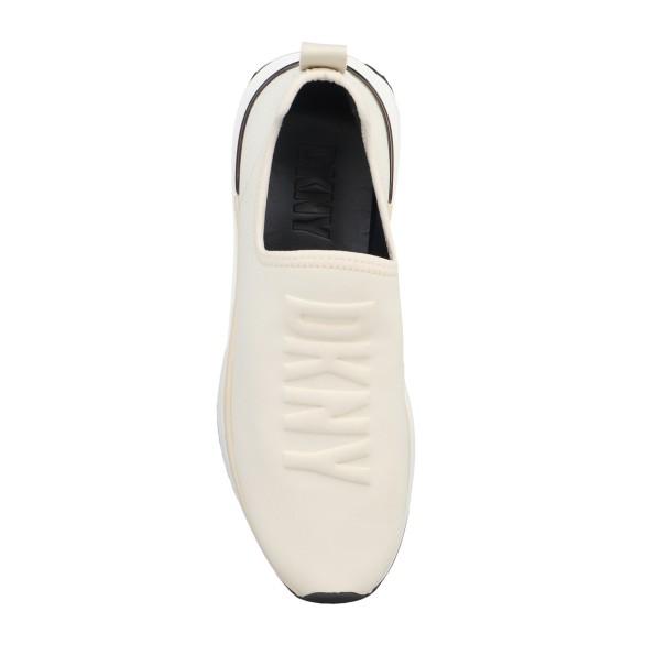 Γυναικεία slip on sneakers DKNY K1426102 ALONA εκρού
