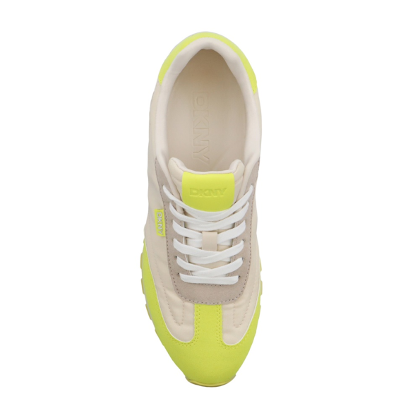 Γυναικεία sneakers DKNY K1439763 FORSYTHE μπεζ κίτρινα