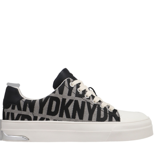 Γυναικεία sneakers DKNY K1448529 YORK γκρί μαύρο 