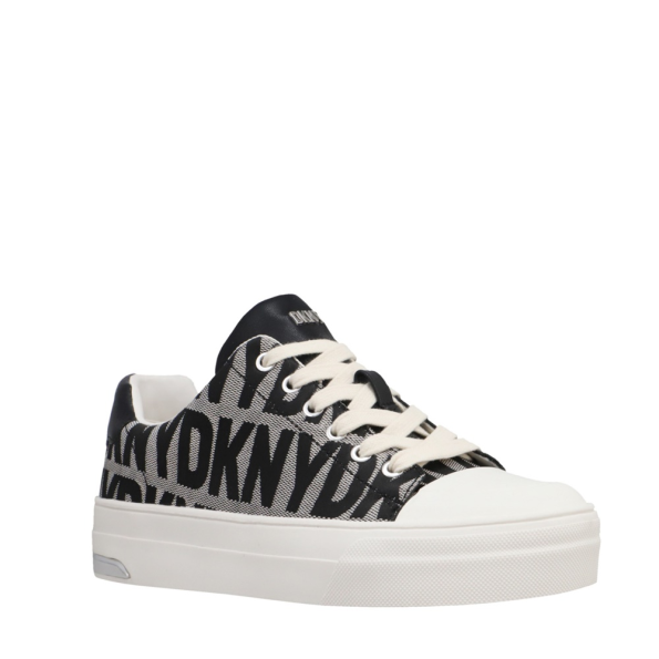Γυναικεία sneakers DKNY K1448529 YORK γκρί μαύρο 