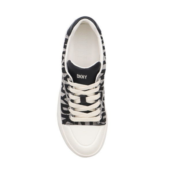 Γυναικεία sneakers DKNY K1448529 YORK γκρί μαύρο 