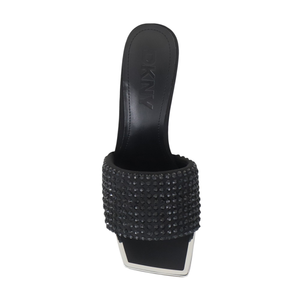 Γυναικεία mules DKNY K1496303 KEENA μαύρα
