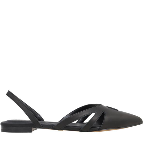 Γυναικείες flat slingback γόβες DKNY K2439711 VERITY μαύρες