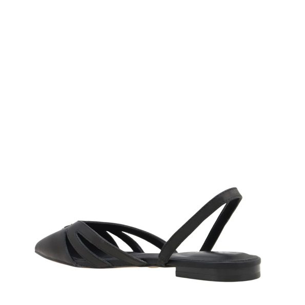 Γυναικείες flat slingback γόβες DKNY K2439711 VERITY μαύρες
