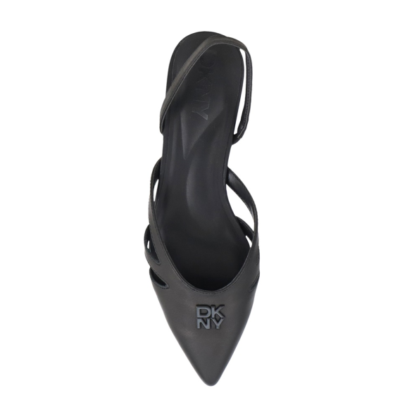 Γυναικείες flat slingback γόβες DKNY K2439711 VERITY μαύρες
