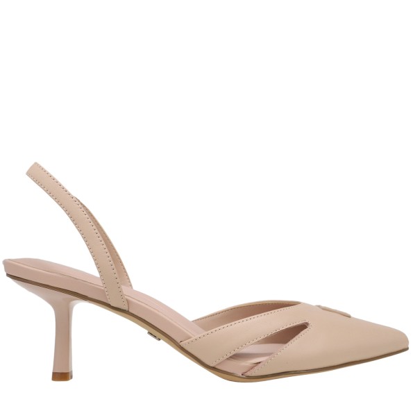 Γυναικείες slingback γόβες DKNY K2463192 GLORIANA μπεζ