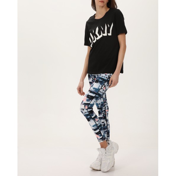 Γυναικείο t-shirt DKNY D2A4A0AT μαύρο