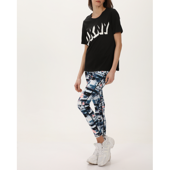 Γυναικείο t-shirt DKNY D2A4A0AT μαύρο