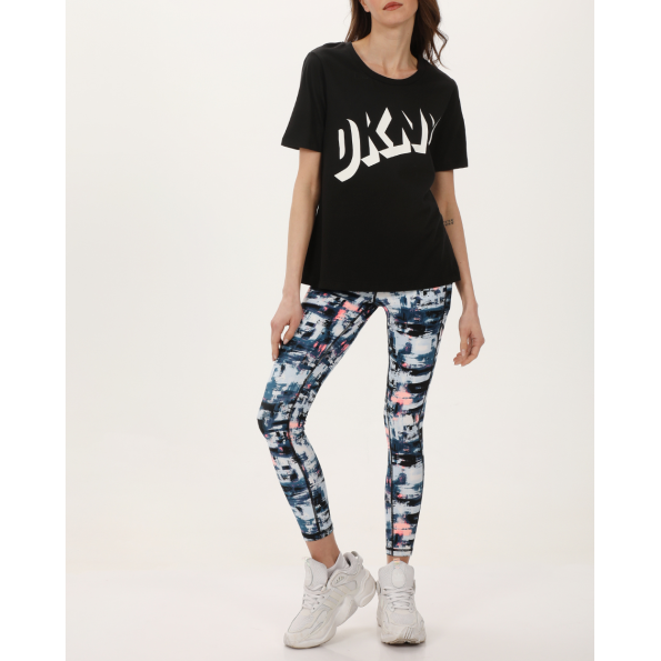 Γυναικείο t-shirt DKNY D2A4A0AT μαύρο