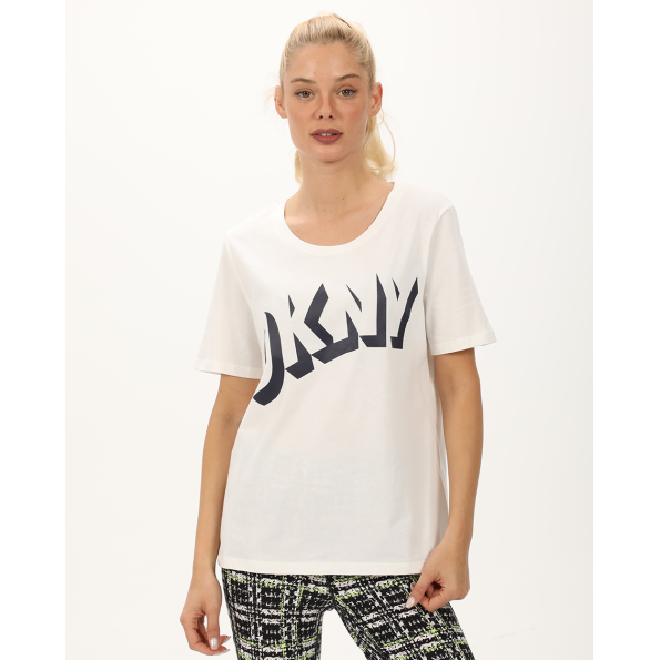 Γυναικεία μπλούζα DKNY D2A4A0AT λευκή