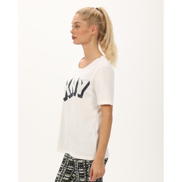 Γυναικεία μπλούζα DKNY D2A4A0AT λευκή