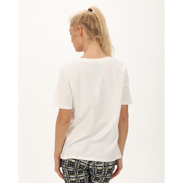 Γυναικεία μπλούζα DKNY D2A4A0AT λευκή