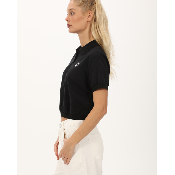 Γυναικεία cropped μπλούζα DKNY D2B4A108 μαύρη