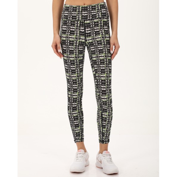 Γυναικείο κολάν 7/8 DKNY DP3P2950 ασπρόμαυρο