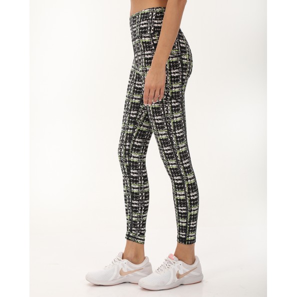 Γυναικείο κολάν 7/8 DKNY DP3P2950 ασπρόμαυρο
