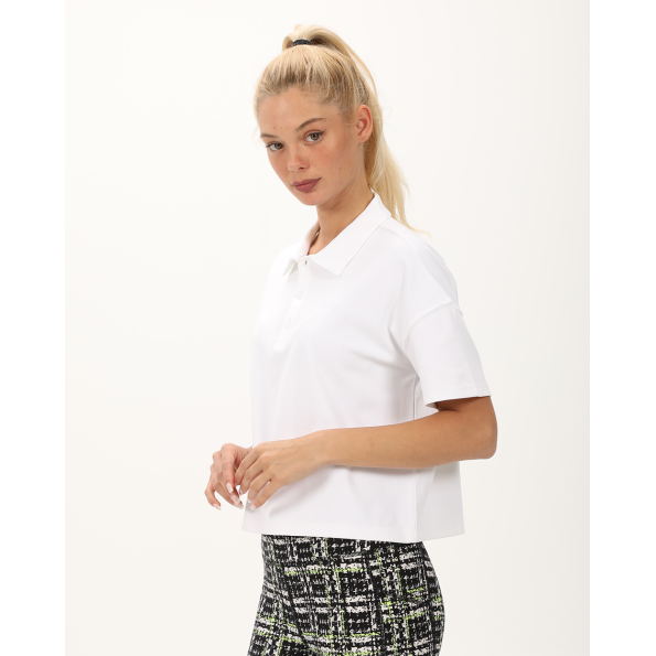 Γυναικεία cropped μπλούζα DKNY DP3T9642 λευκή