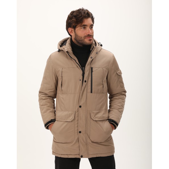 Ανδρικό μπουφάν DORS 3035009.C01 μπεζ
